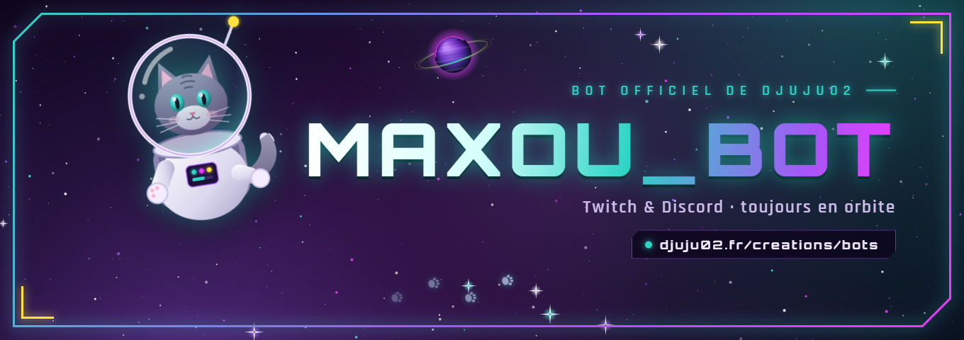 Bannière de Maxou_Bot (Discord)
